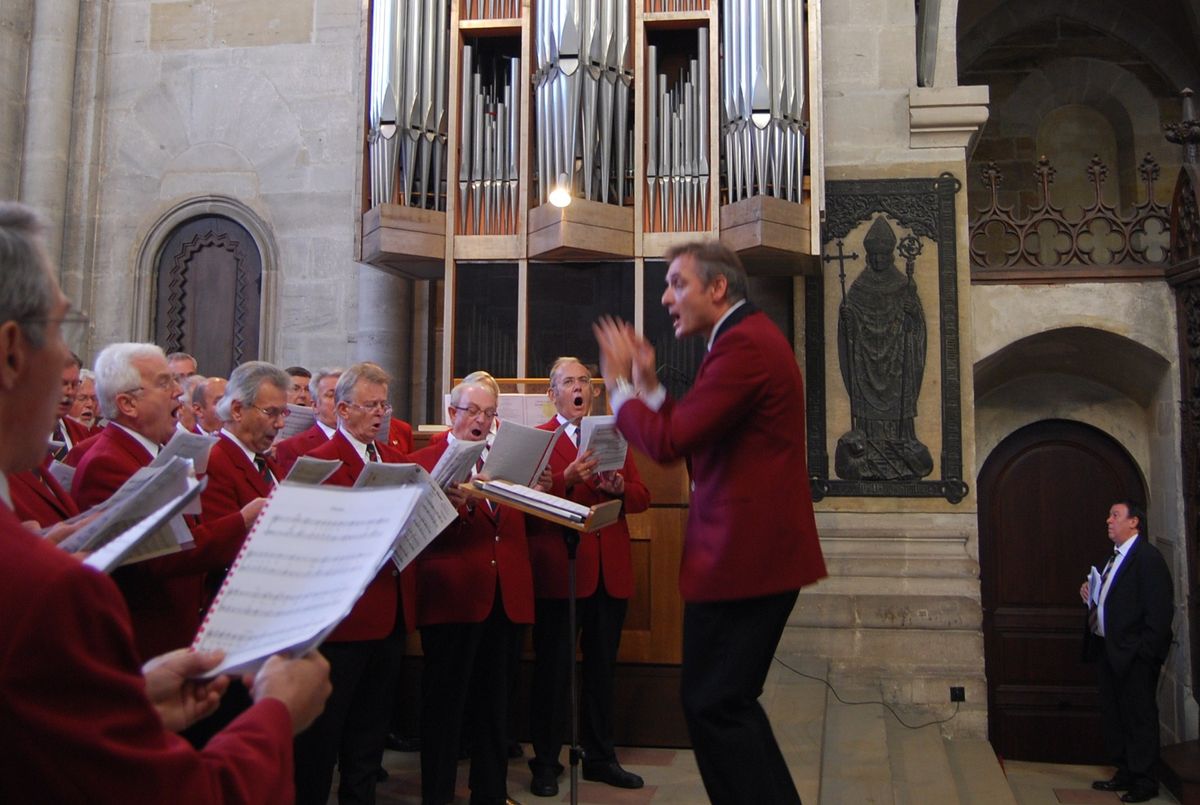 16.10.2011 - 9 - Gro&szlig;er Auftritt der drei Ch&ouml;re im Bamberger Dom.