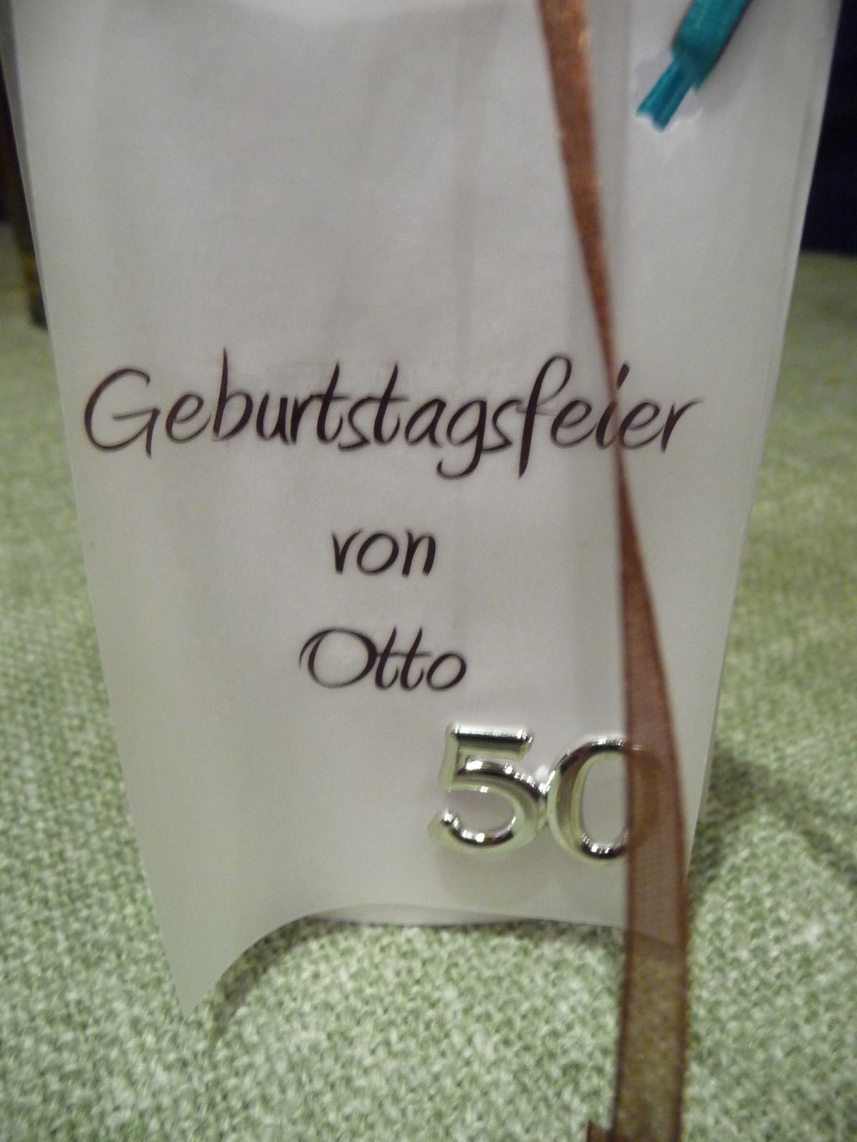 -15- St&auml;ndchen 50. Geburtstag Otto Stirnwei&szlig;