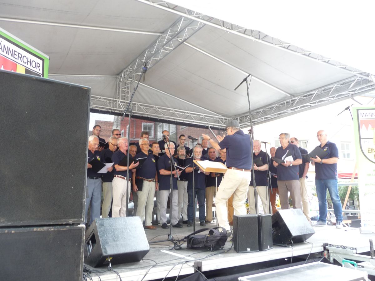 - 3 - Chorfest des FSB in Weiden.