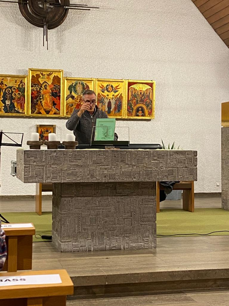 - 5 - Chorleiter Erich Staab