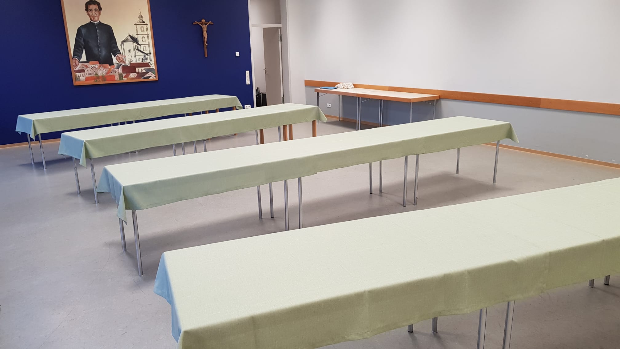 -5- Die neuen Tischdecken